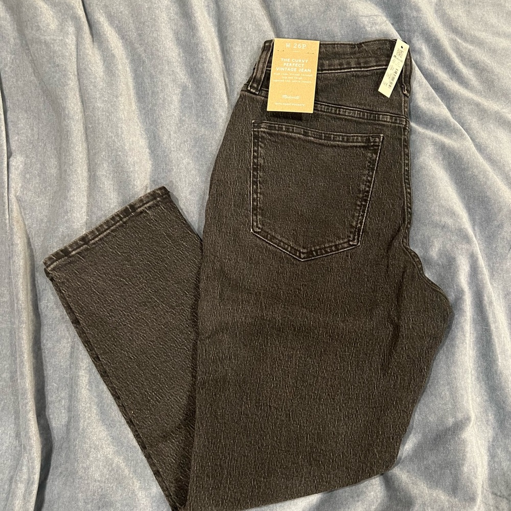 Madewell the curvey perfect vintage jeans 26p